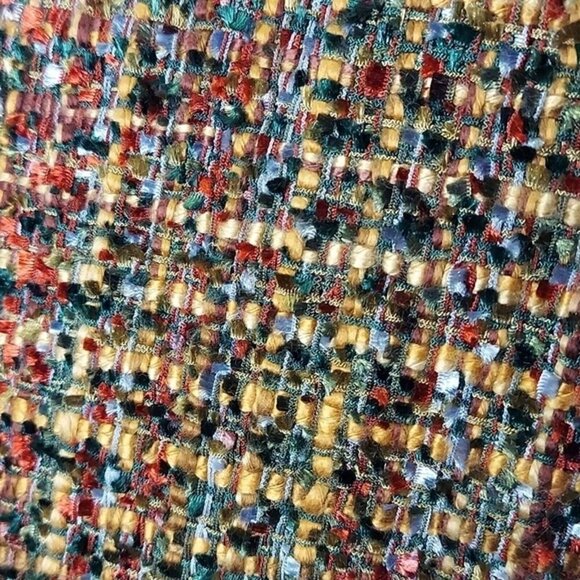 J. MCLAUGHLIN NWOT Womens Multi bright colored tweed Jacket Sz 0 - Picture 7 of 10